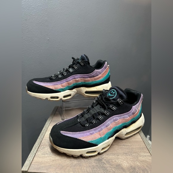 Nike Men’s Air Max 95 “Have A Nike Day” 2019 Shoes/Sneakers Size 8- BQ9131-001 - Picture 2 of 7